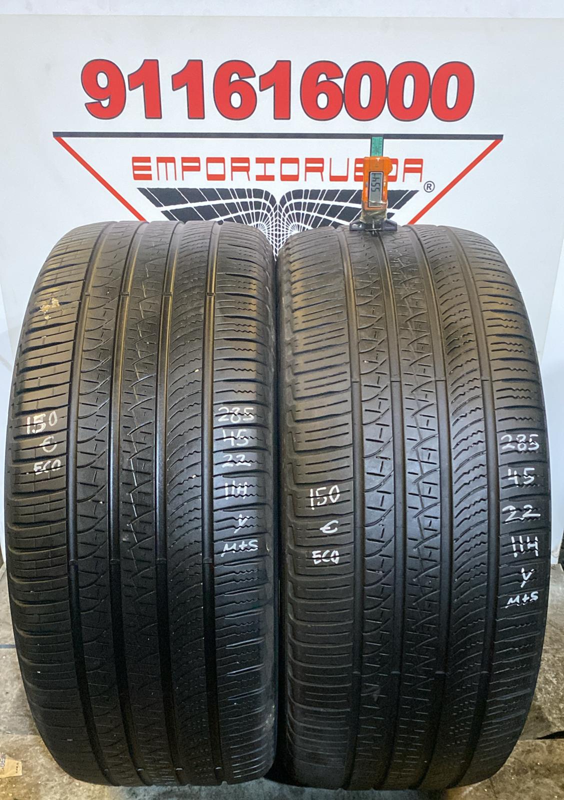 PIRELLI SCORPION ZERO USADO ECONOMICO M+S 285/45 R22 114 Y